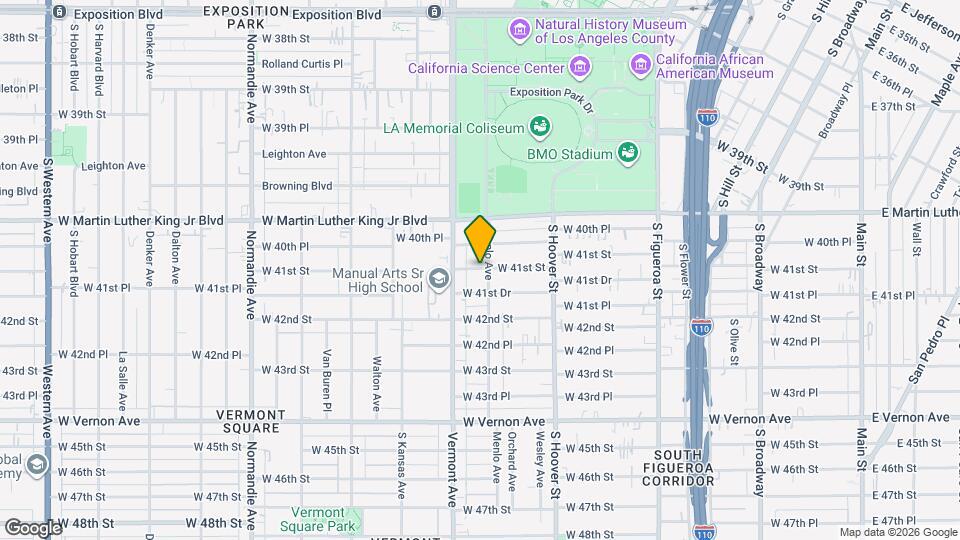 902 W 41st St Map and Location Details