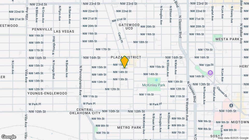 1731 NW 14th St Map and Location Details