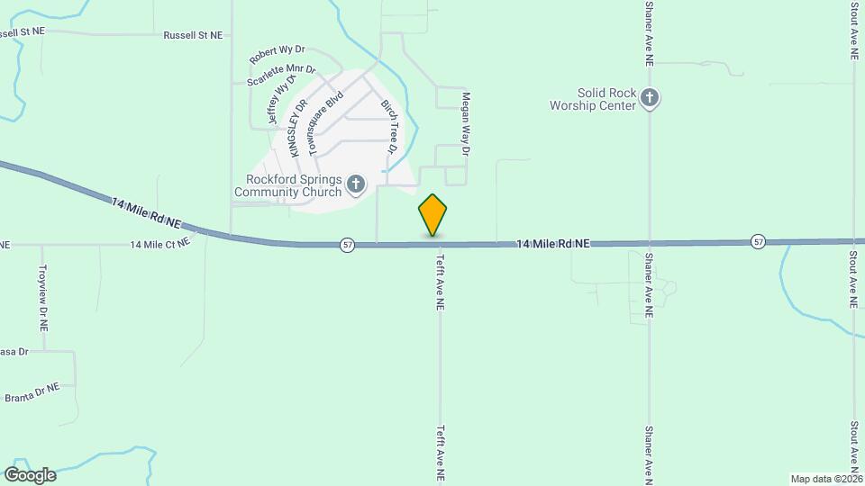 5995 14 Mile Rd NE Map and Location Details