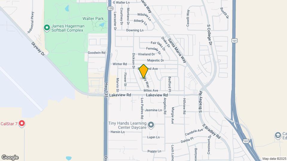 3485 Hadley Way Mapa y Detalles de la Ubicación