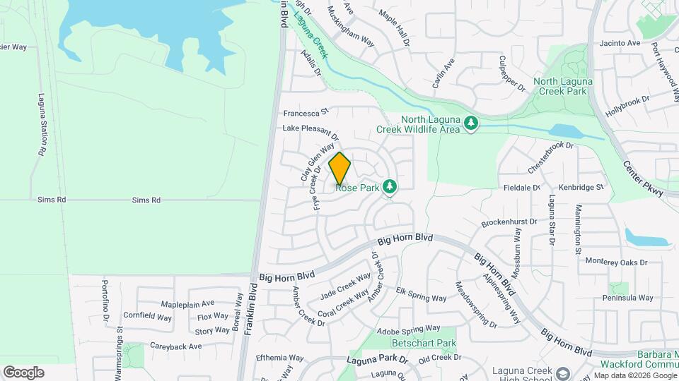 5410 Silver Poplar Ln Map and Location Details