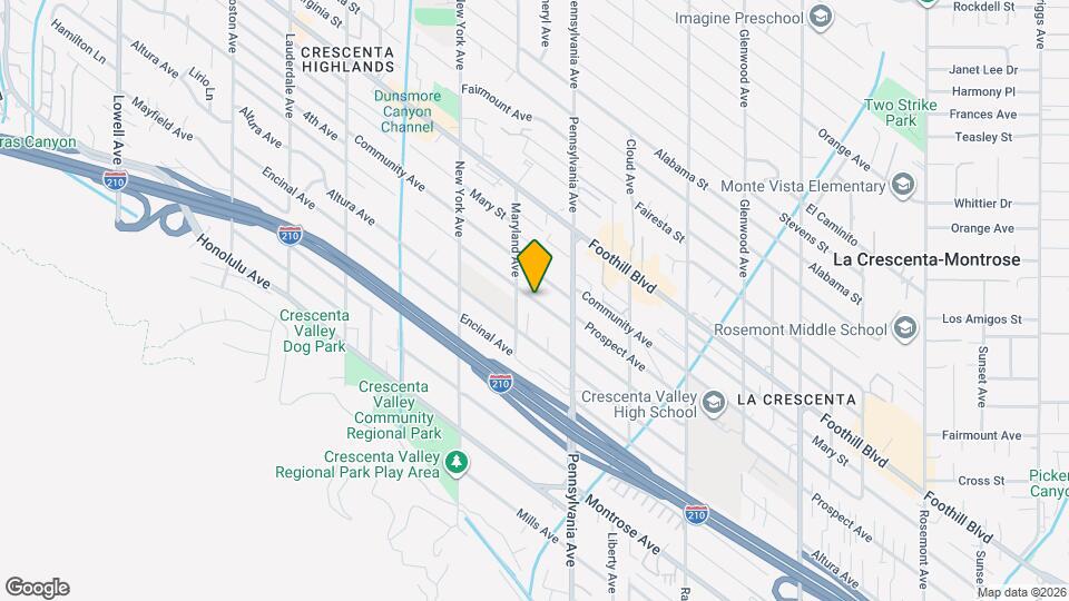 3240 Prospect Ave Map and Location Details