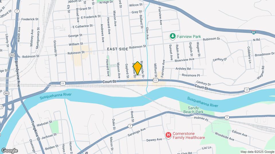 2 Bigelow St Map and Location Details