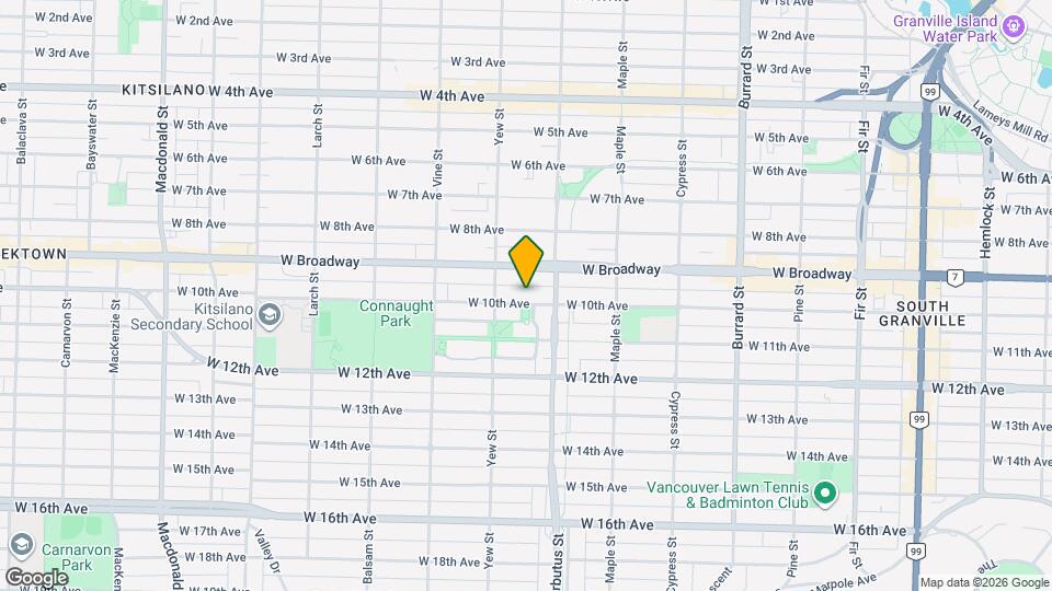 2137-2137 W 10th Ave Map and Location Details
