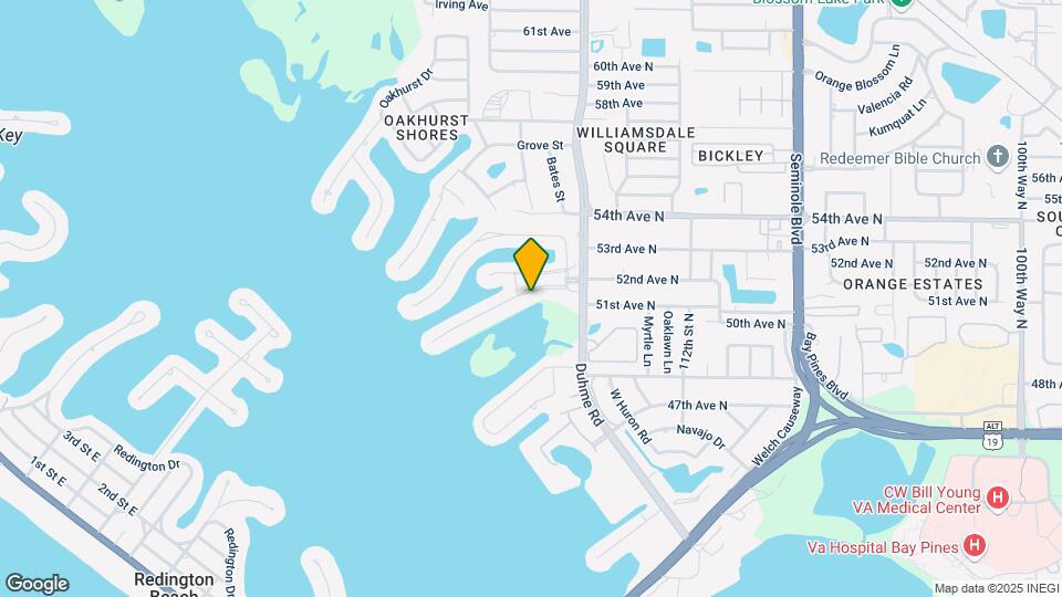 Boca Ciega Point East Condominimums Map and Location Details