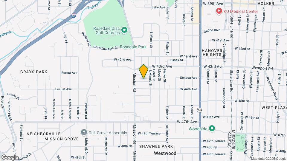 2900-2910 W 43rd Ave Mapa y Detalles de la Ubicación