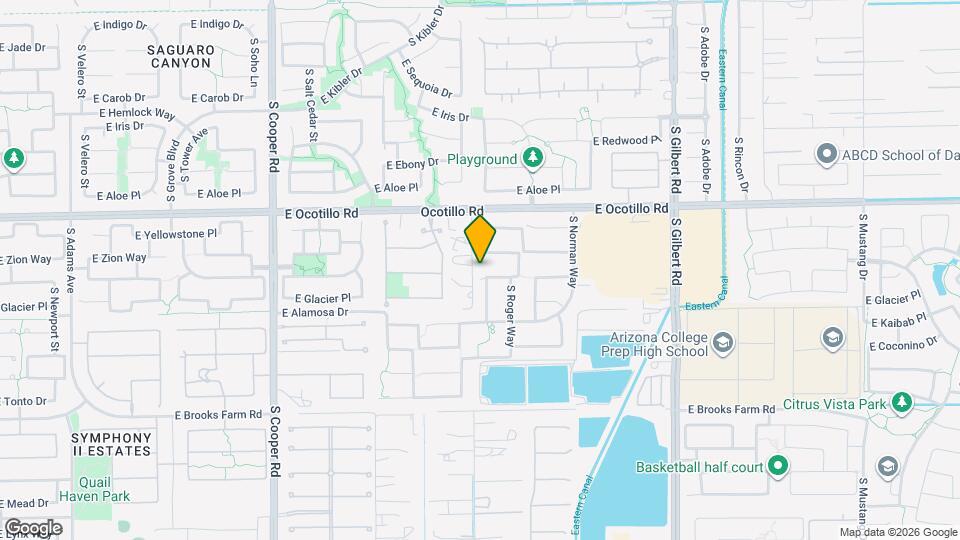 2514 E Grand Canyon Dr Map and Location Details