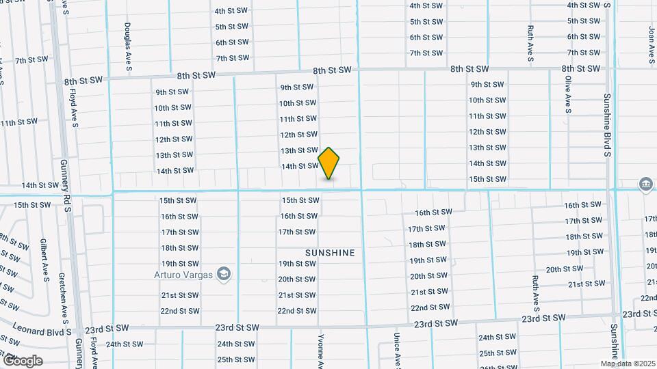 1408 Xelda Ave S Mapa y Detalles de la Ubicación