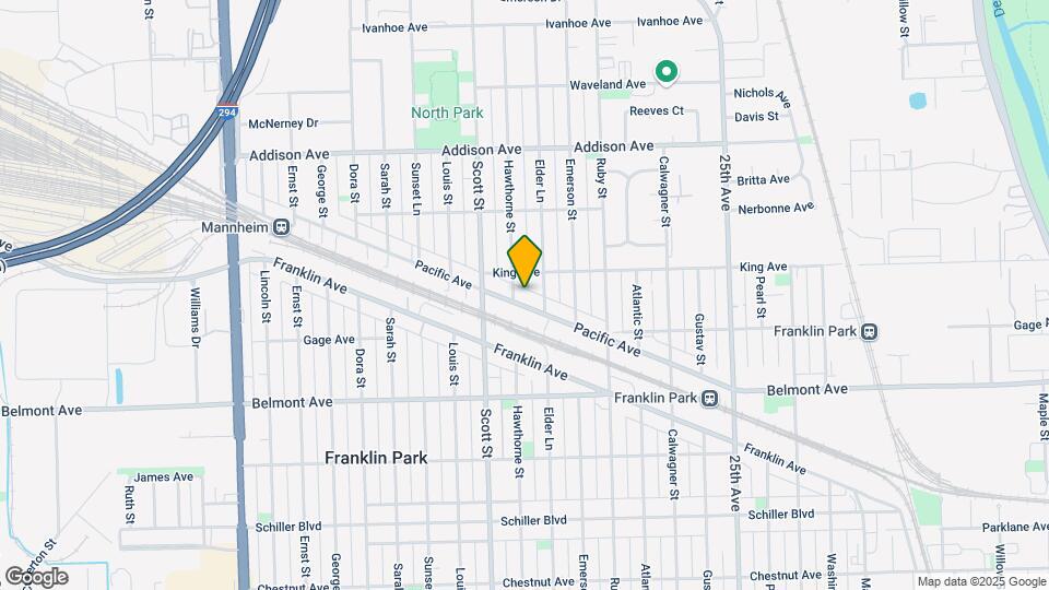 9920 Pacific Ave Mapa y Detalles de la Ubicación