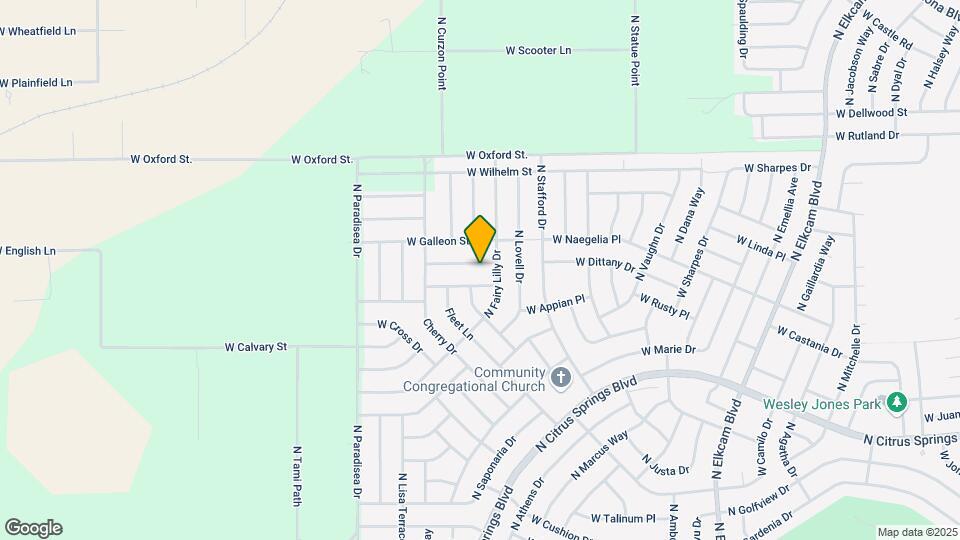 3686 W Lappula Ln Map and Location Details