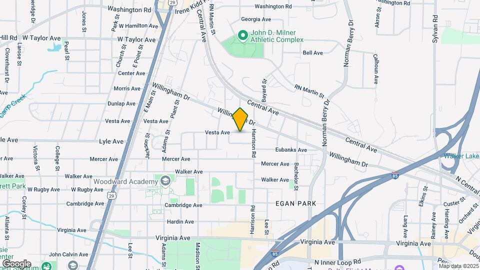 1422 Vesta Ave Map and Location Details