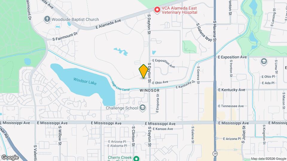 785 S Alton Way Map and Location Details