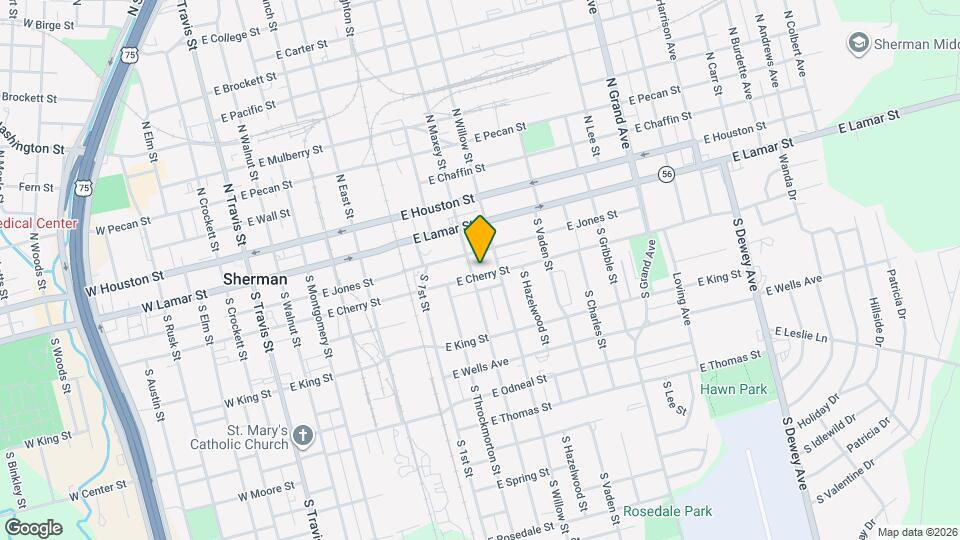 809-811 E Cherry St-Unit -809 Map and Location Details