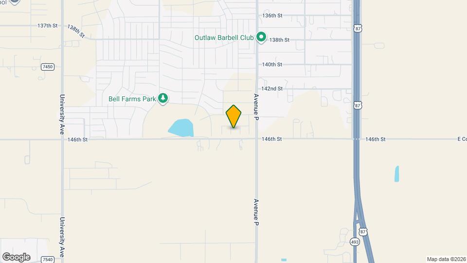 14507 Quanah Ave Map and Location Details