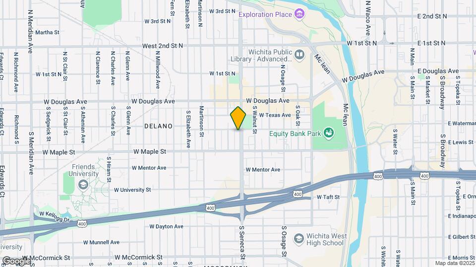 307 S Seneca St Map and Location Details