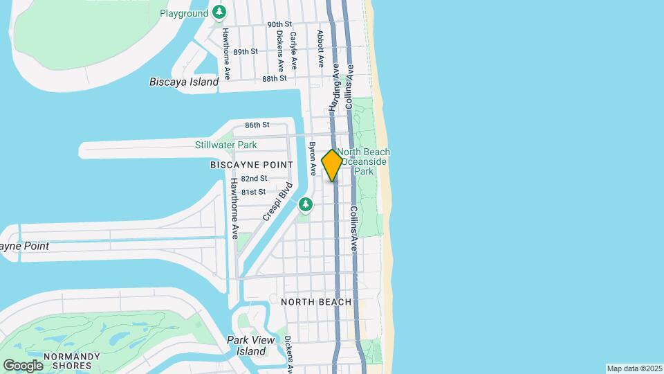 8200 Harding Ave Mapa y Detalles de la Ubicación