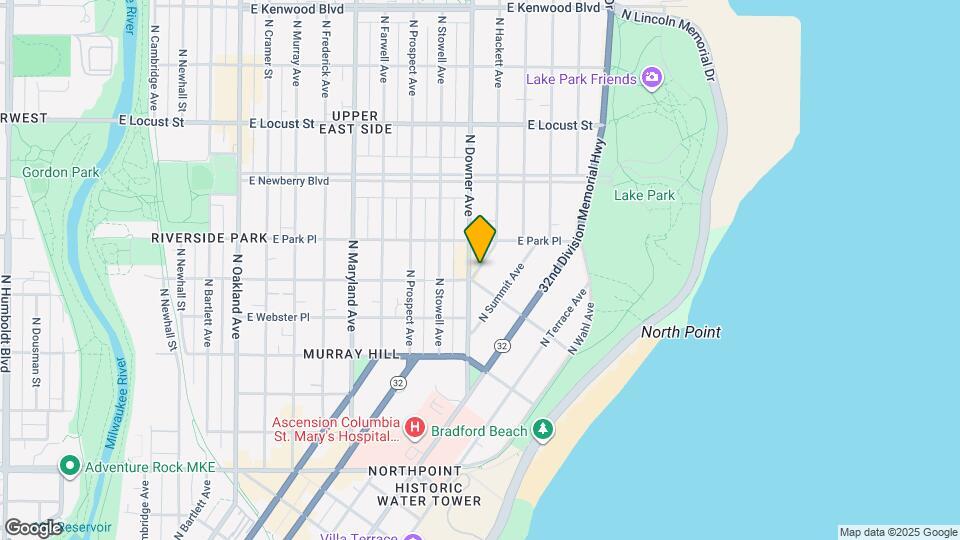 2630 N Hackett Ave Map and Location Details