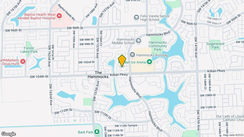 10350 SW 154th Cir Ct Map and Location Details