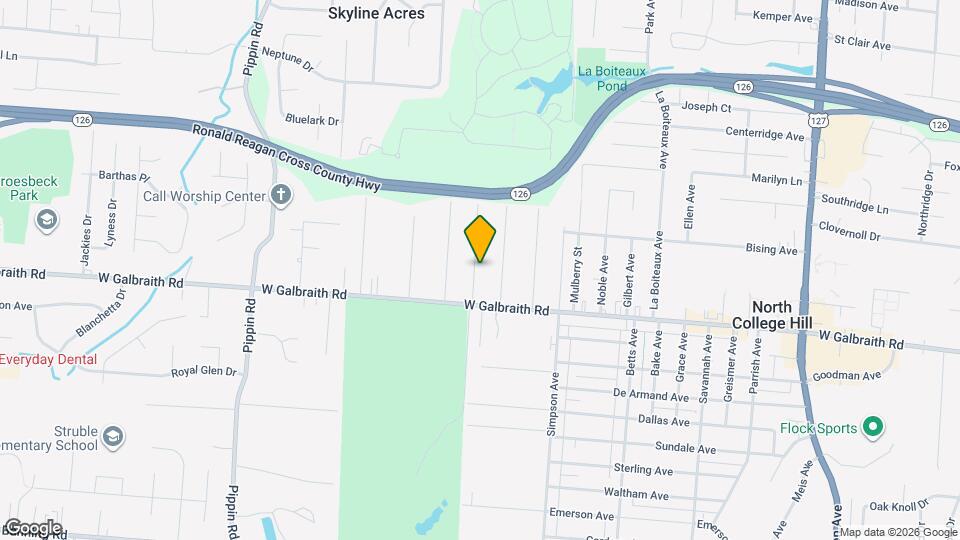 6918 Marbev Dr Mapa y Detalles de la Ubicación