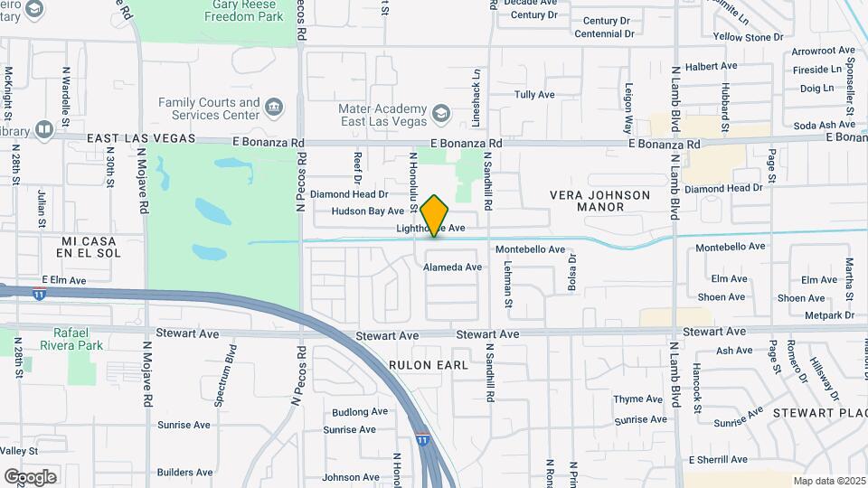 3908 Montebello Ave Mapa y Detalles de la Ubicación