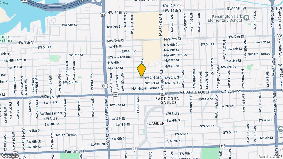 3880 NW 2nd St Map and Location Details