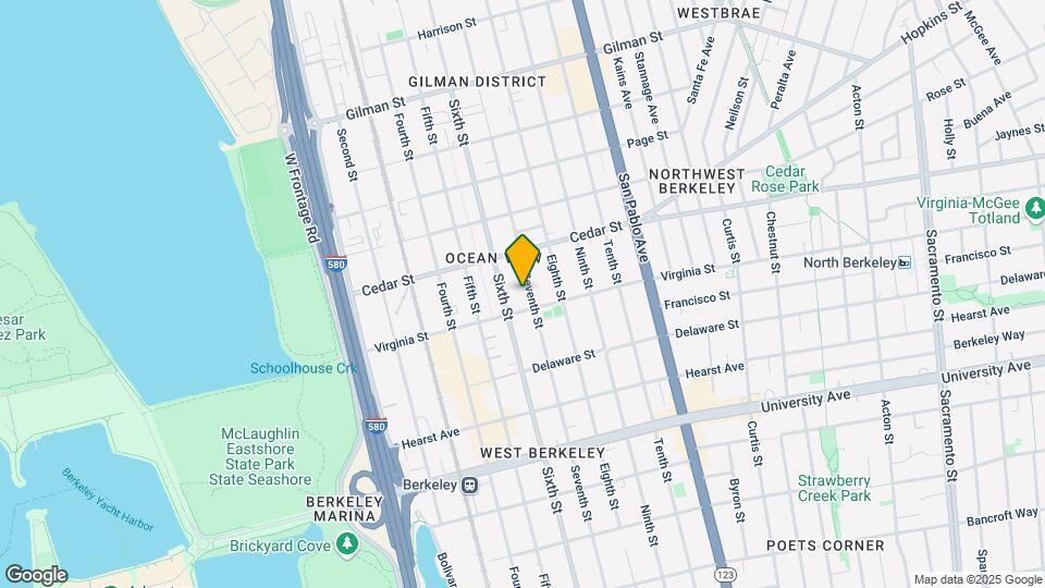1640 7th St Map and Location Details