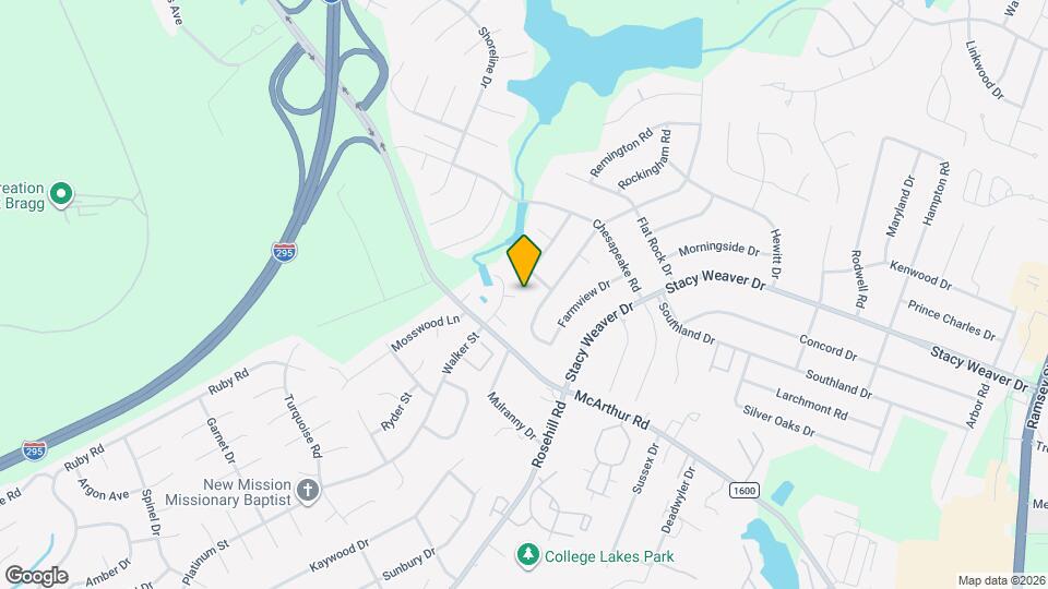 5600 Woodlake Ct Map and Location Details