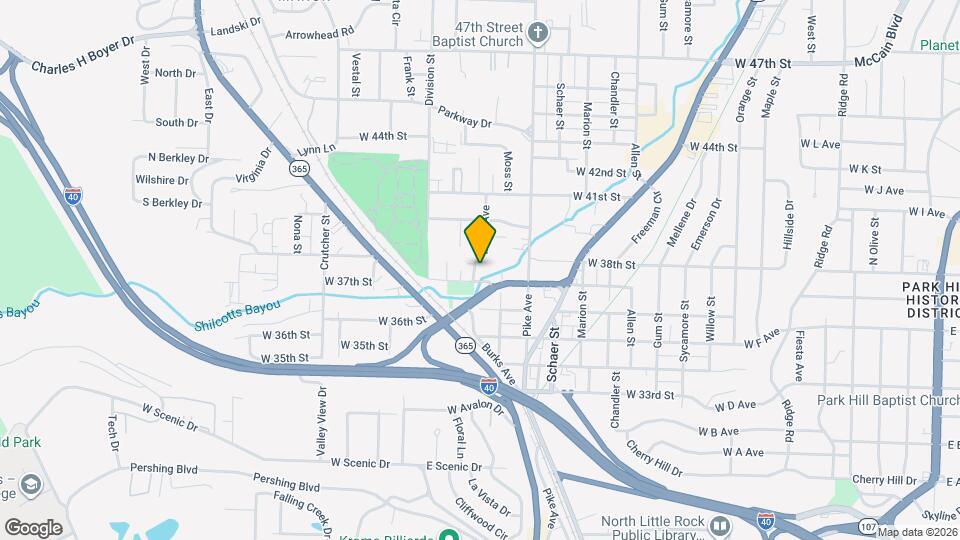 3720 Burks Ave Map and Location Details