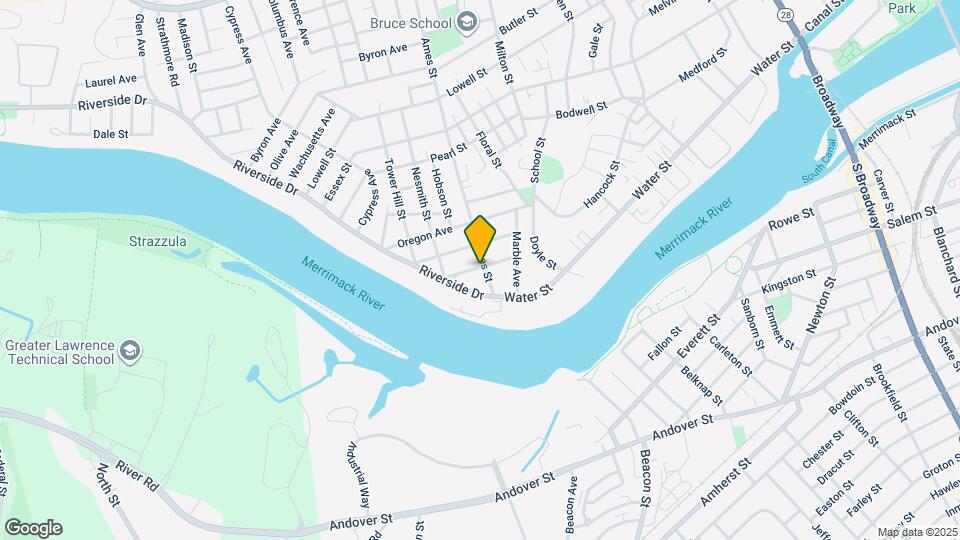 24 Ames St, Unit 1 Map and Location Details