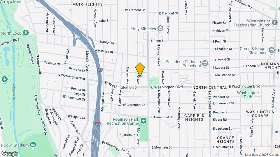1410 El Sereno Ave Map and Location Details
