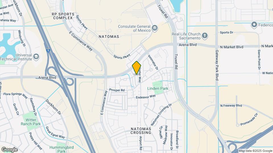 4148 Sally Ride Way Map and Location Details