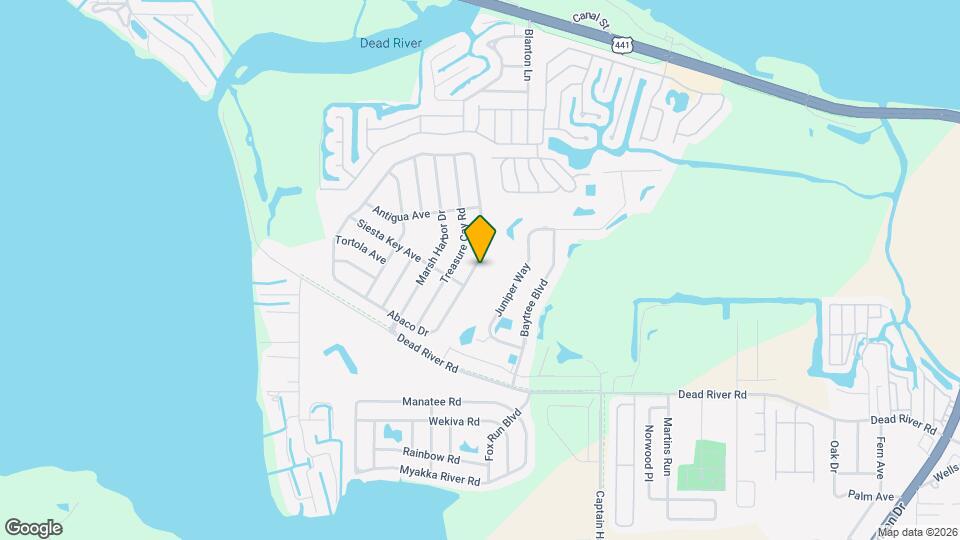 4749 Abaco Dr Mapa y Detalles de la Ubicación