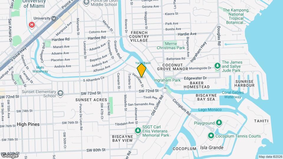 6901 Veronese St Map and Location Details