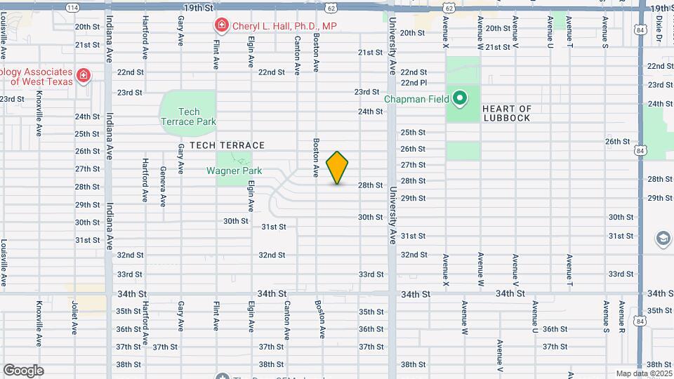 2613 28th St Map and Location Details