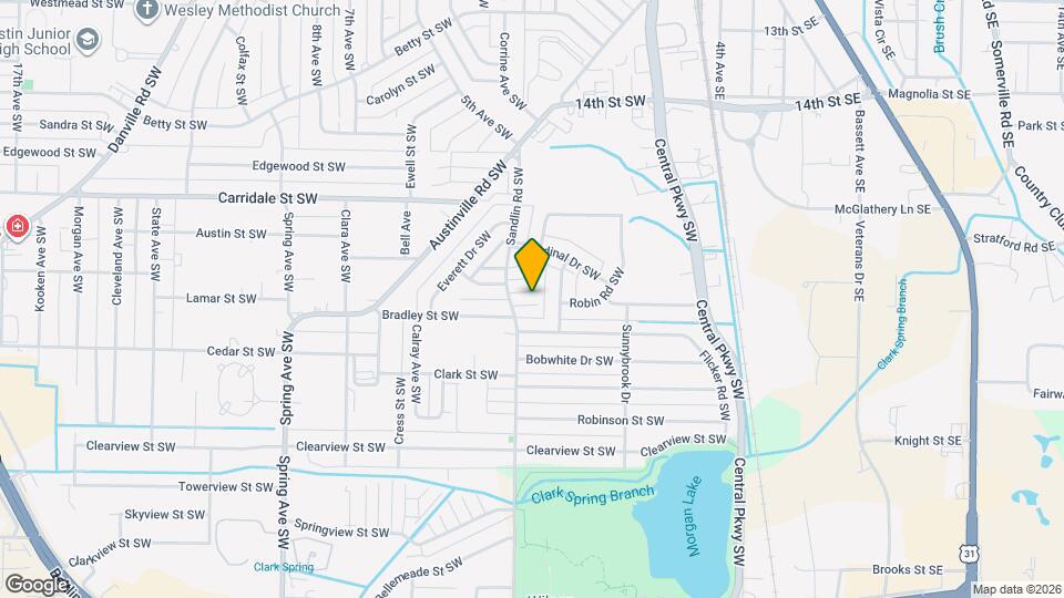 328 Shadow Pointe Dr SW Map and Location Details