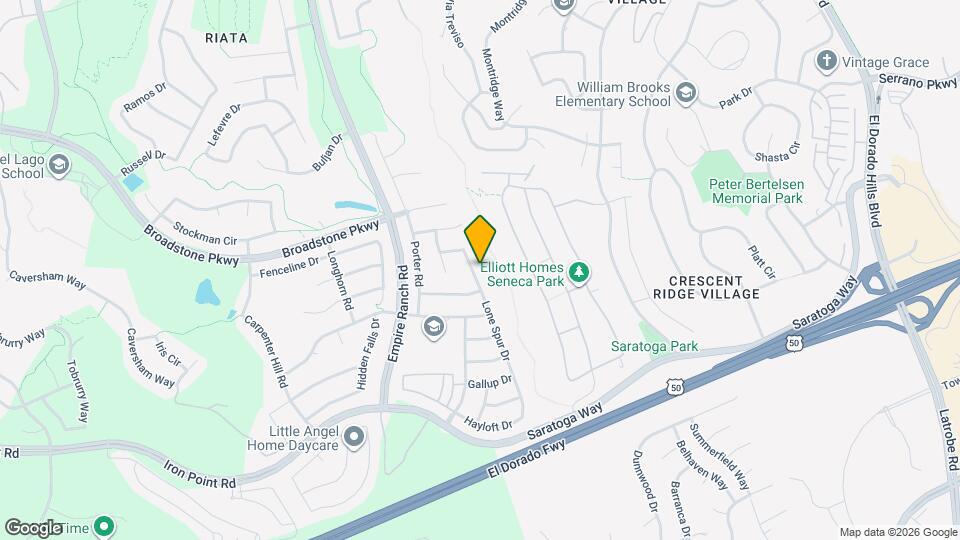 444 Lone Spur Dr Map and Location Details