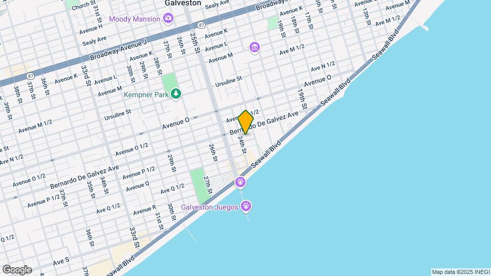2320 Avenue P 1/2 Mapa y Detalles de la Ubicación