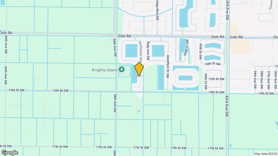 1135 Southlakes Way SW Map and Location Details
