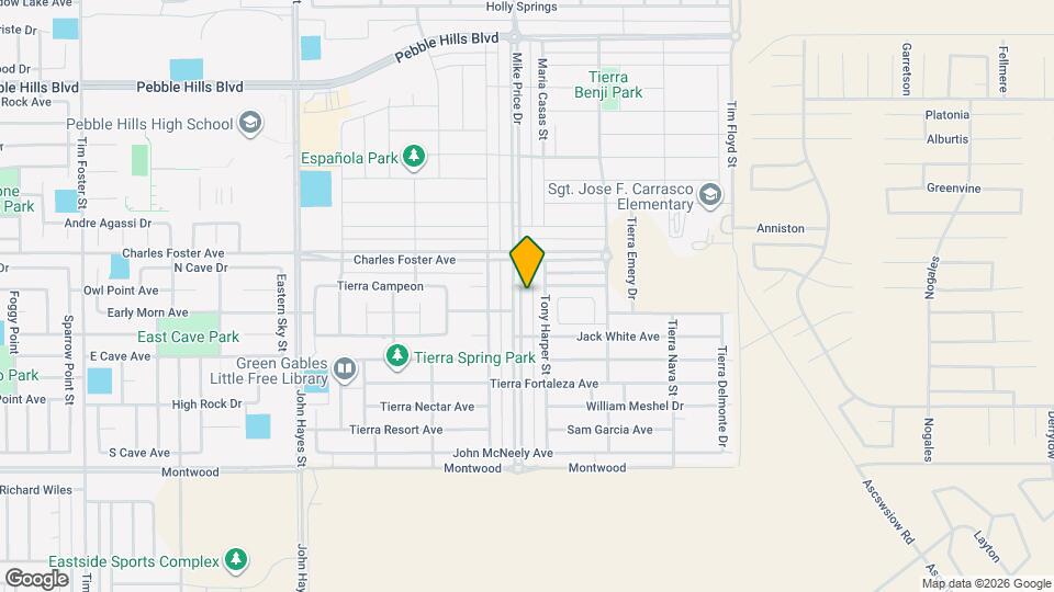 2508 Mike Price Dr Mapa y Detalles de la Ubicación