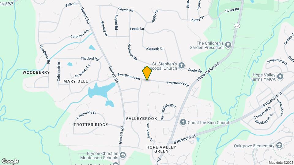 3819 Swarthmore Rd Map and Location Details