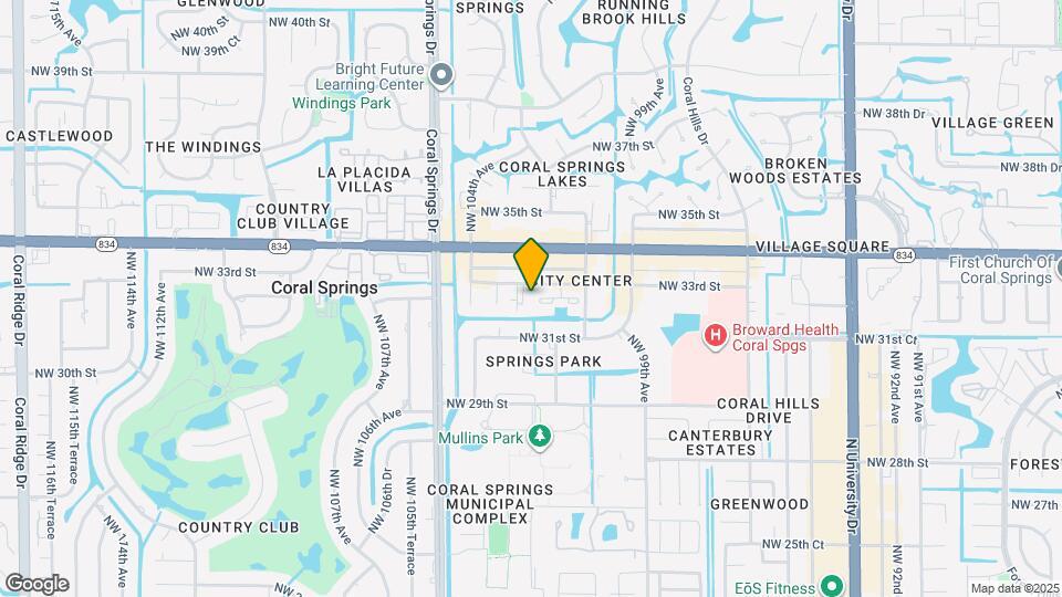 3269 NW 102nd Terrace Map and Location Details