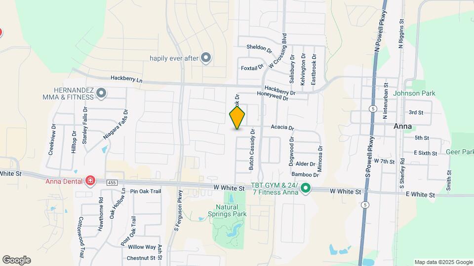 1130 Annie Oakley Dr Map and Location Details