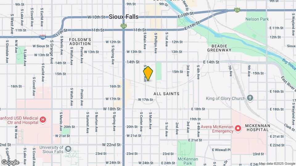 658 S Main Ave Map and Location Details