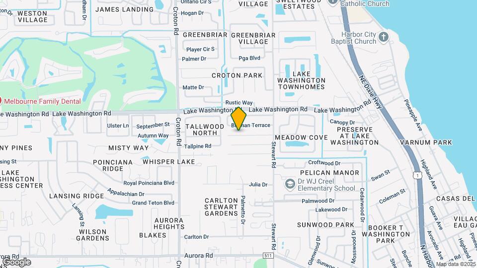 1768 Palm Ridge Rd Map and Location Details