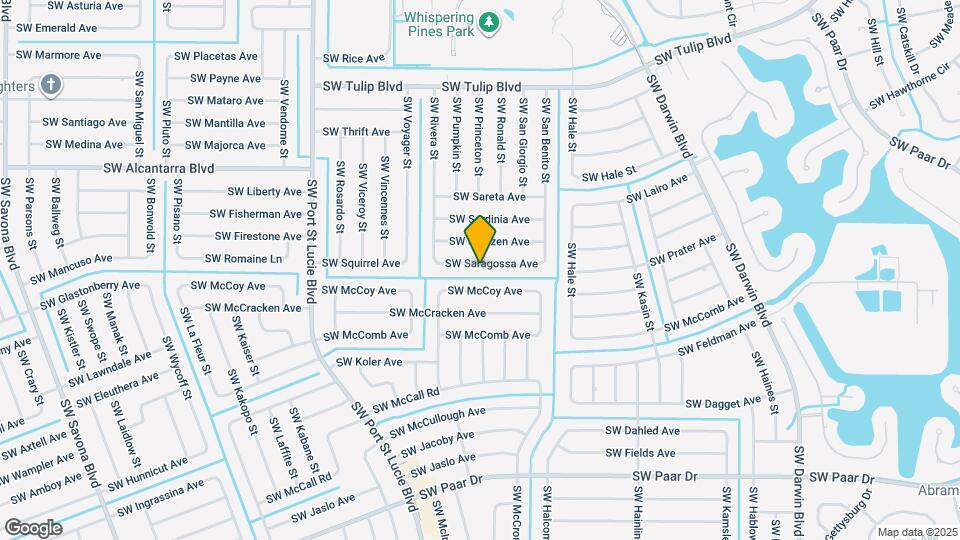700 SW Saragossa Ave Map and Location Details