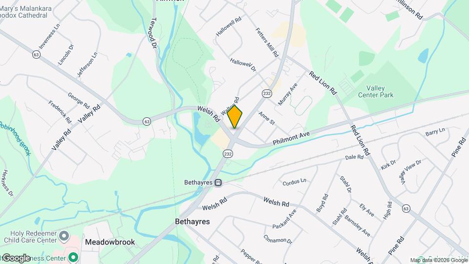 2318 Huntingdon Pike Map and Location Details