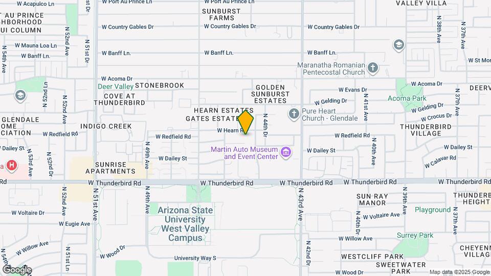 4520 W Dailey St Map and Location Details