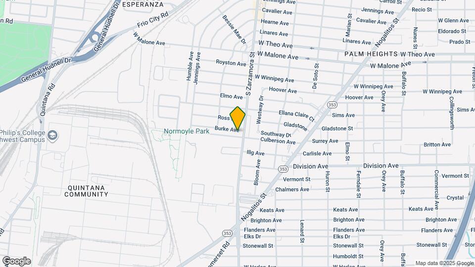 110 Burke Ave Map and Location Details