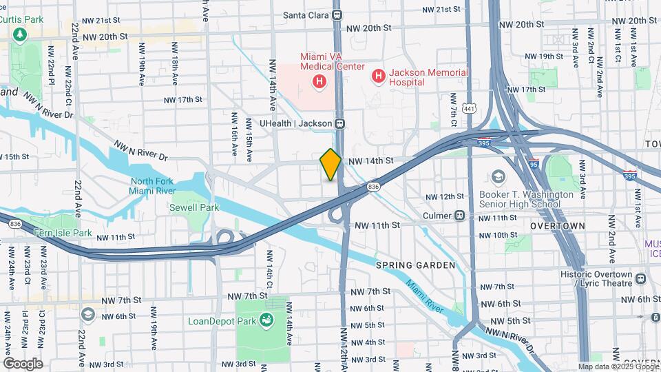 801 NW 14th Ct Map and Location Details