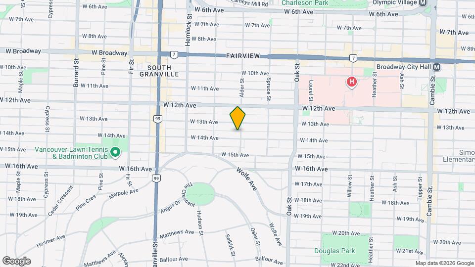 2963 Alder St Map and Location Details